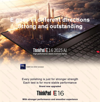 Lenovo NEW 2025 ThinkPad E16 Ultra 5 225H/Ultra 7 255H 32G+1T 16-inch 2.5K IPS 120Hz Screen