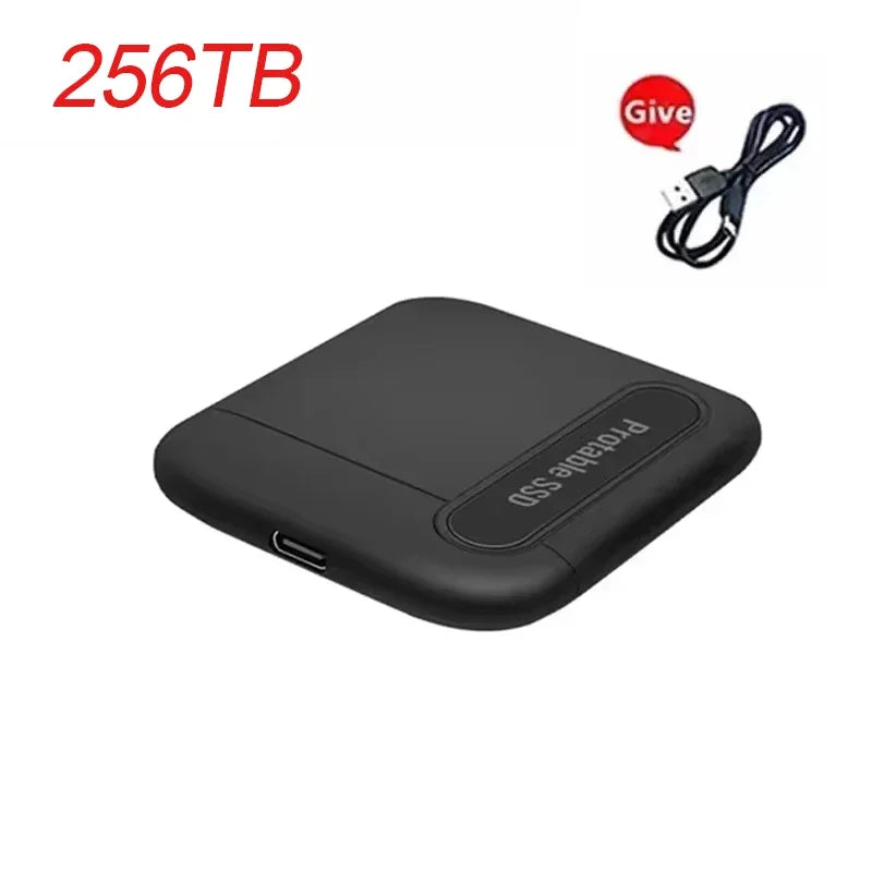 Disco Duro Externo Original Lenovo para Laptop, PC, SSD de Escritorio, 256TB