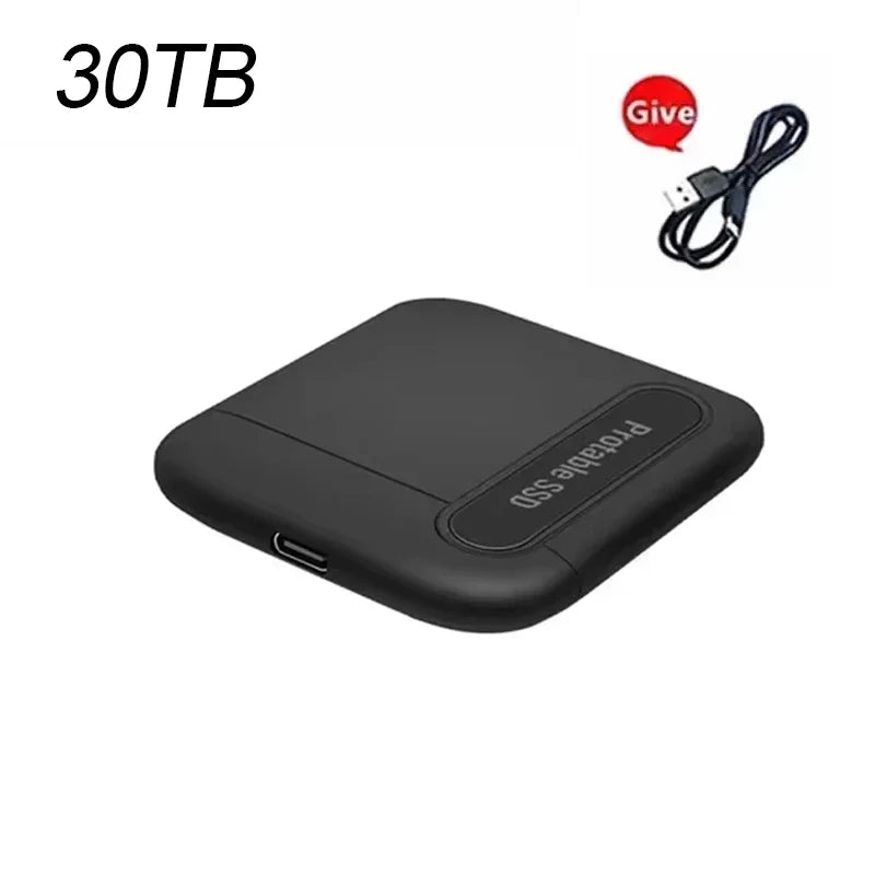 Disco Duro Externo Original Lenovo para Laptop, PC, SSD de Escritorio, 256TB